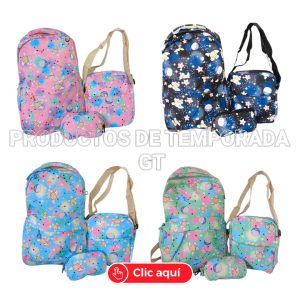 Mochila Grande Planetas 8012