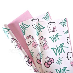 Papel Coreano Hello Kitty DIOR VERDE 0056