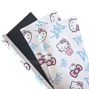 Papel Coreano Hello Kitty DIOR CELESTE 0056