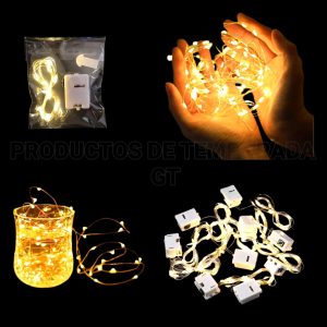 Luces de Hada Amarillo 1mt