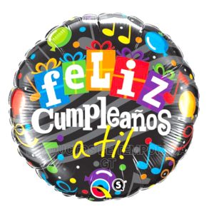 Media docena de Globo Cumpleaños #18 Cod 016