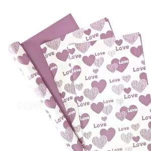 Papel Coreano Love 150 Lila