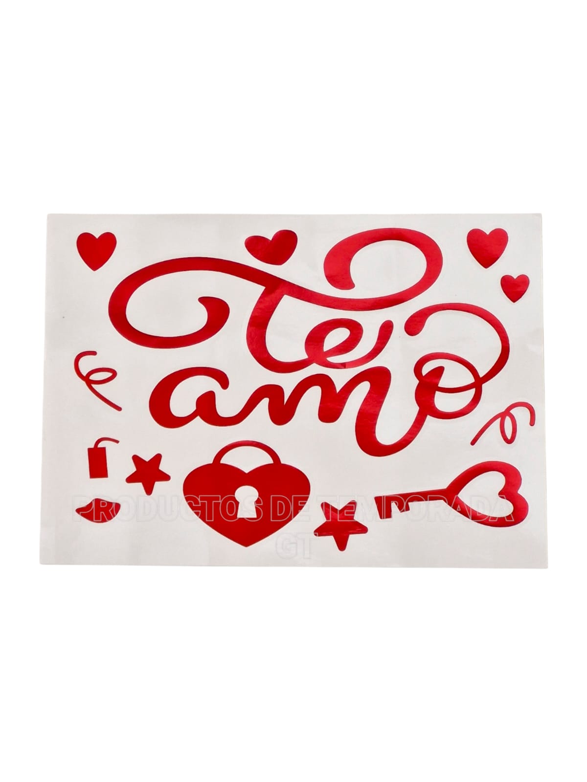 Stiker Te Amo