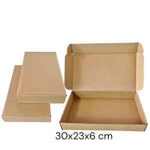 Caja Rectangular Pequeña Kraft