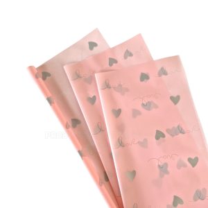 Papel Coreano Rosa Corazon Love 05_4