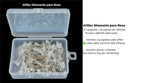 Alfiler Diamante para Rosa Alfiler Diamante para Rosa