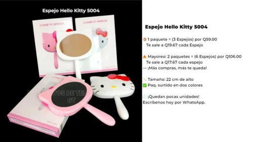 Espejo Hello Kitty 5004