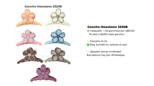 Gancho Hawaiano 3320B