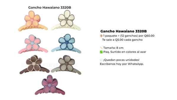 Gancho Hawaiano 3320B
