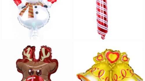 Globo 10 Pulg en Paq. Navidad