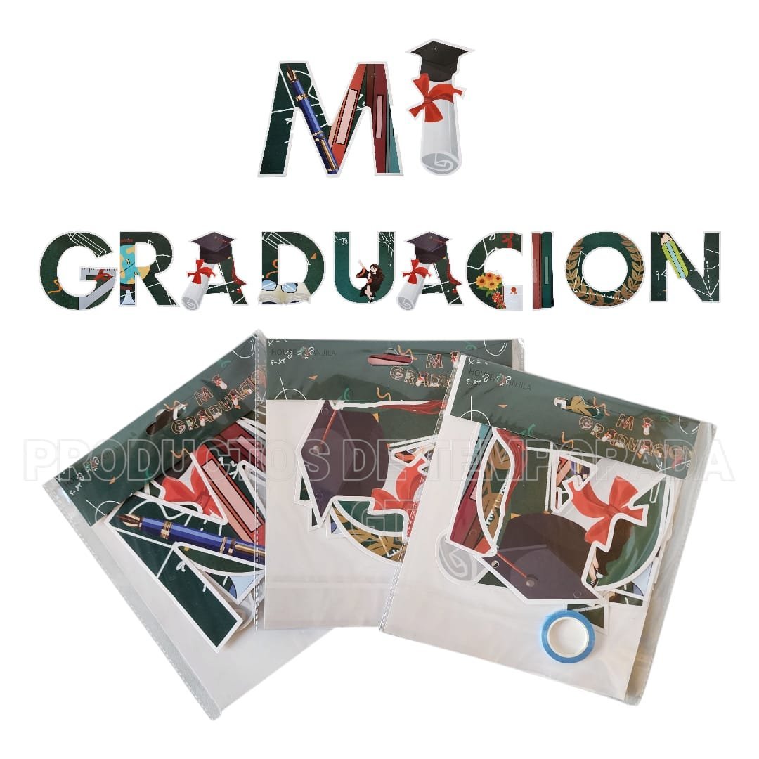 Banderin Graduacion