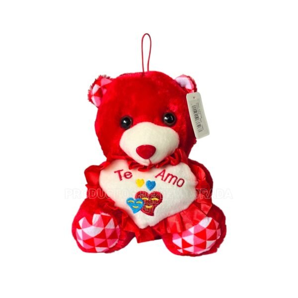 Peluche Osito 3726 Rojo