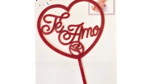 Topper Te amo #2