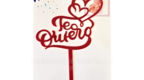 Topper Te quiero #5
