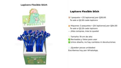 Lapicero Flexible Stich