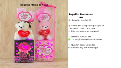 Regalito Mamá con Luz Regalito Mamá con Luz