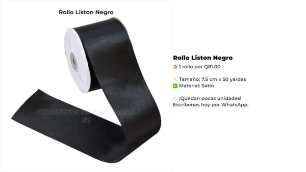 Rollo Liston Negro