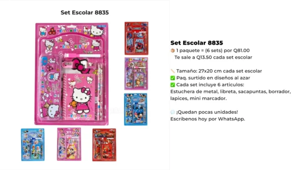 Set Escolar 8835 1_1 Set Escolar 8835