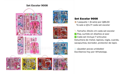 Set Escolar 9008