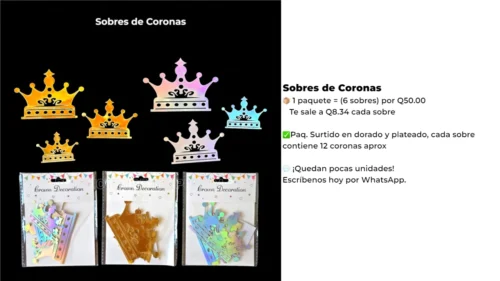 Sobres de Coronas
