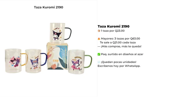 Taza Kuromi 2190