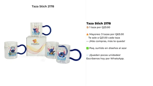 Taza Stich 2178