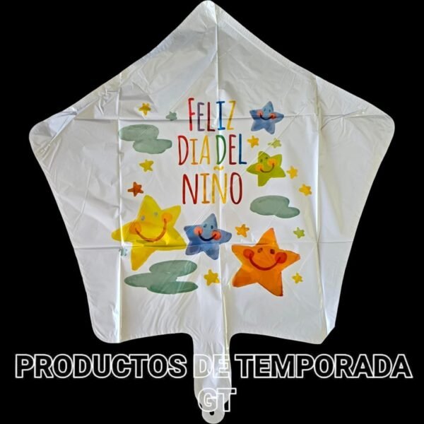 Globo niño en paquete