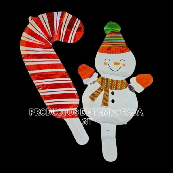 Globo 10 Pulg en Paq. Navidad