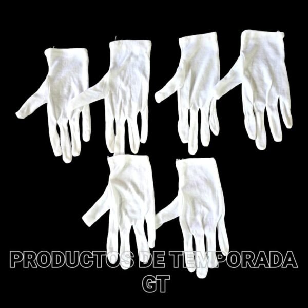 Guantes Algodon Adulto