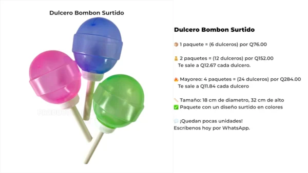 Dulcero Bombon Surtido
